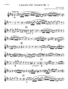 Canzona Per Sonore No. 2 Brass Quartet scores gallery preview page 6