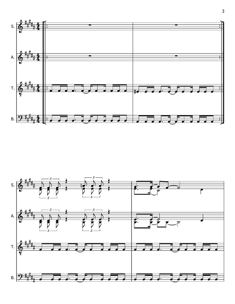 Nyon Nyon Nyon Nyon Divisi scores gallery preview page 3