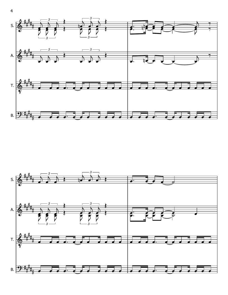 Nyon Nyon Nyon Nyon Divisi scores gallery preview page 4