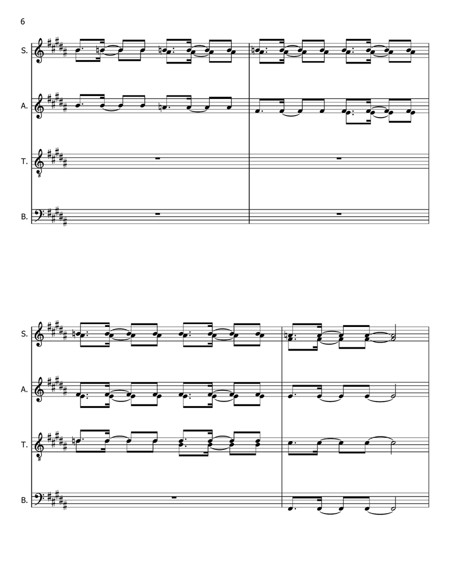 Nyon Nyon Nyon Nyon Divisi scores gallery preview page 6