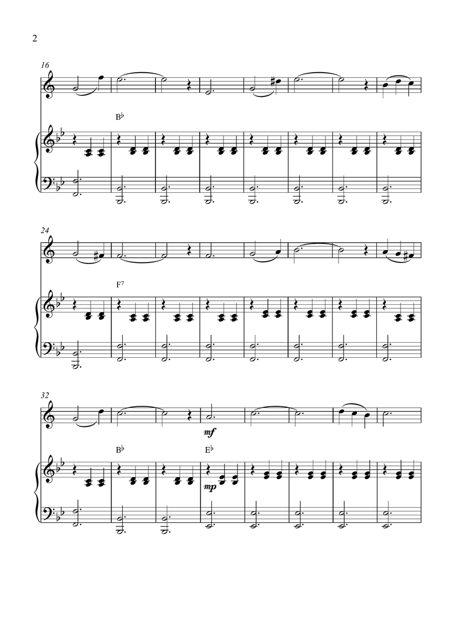 Lara's Theme Lara's Theme Soprano Saxophone scores gallery preview page 2