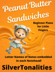 Peanut Butter Sandwiches for Beginner Piano