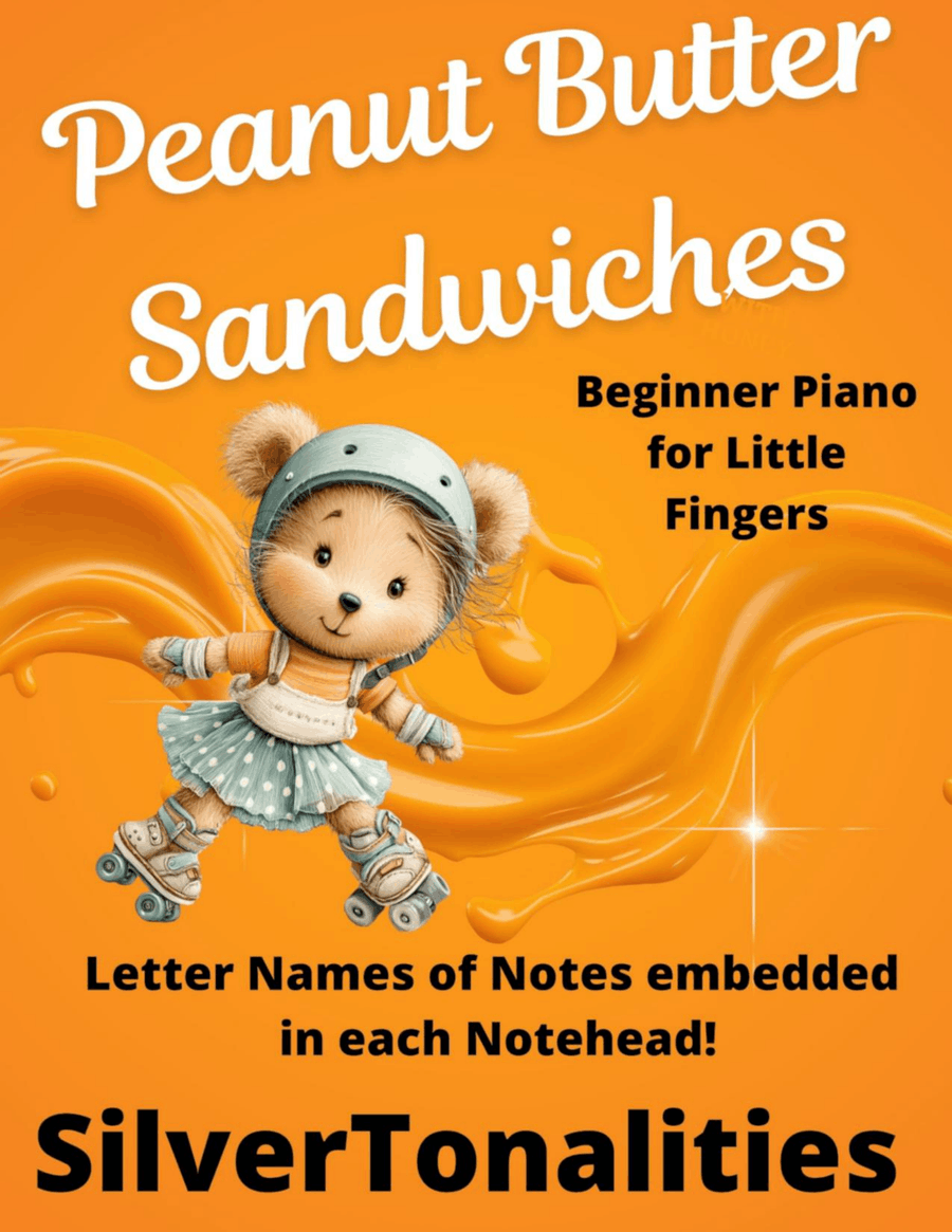 Peanut Butter Sandwiches for Beginner Piano Piano Method scores gallery preview page 1