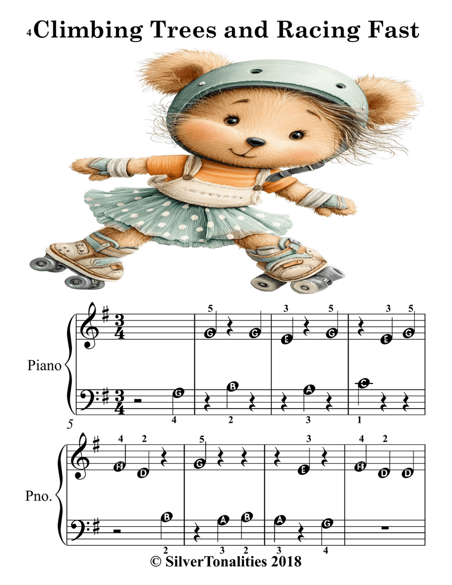 Peanut Butter Sandwiches for Beginner Piano Piano Method scores gallery preview page 6