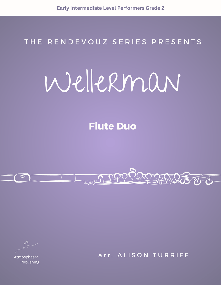 Wellerman Flute Duet scores gallery preview page 1
