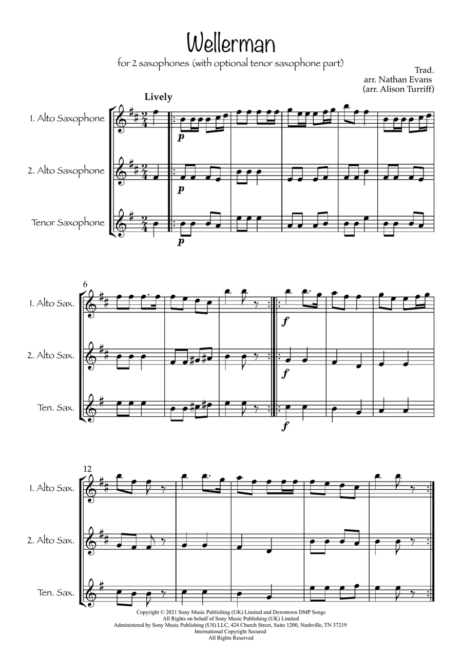 Wellerman Chamber Music scores gallery preview page 2