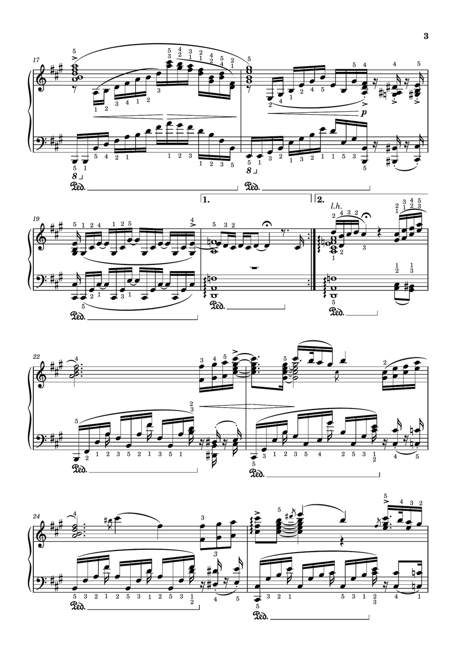Skinny Piano scores gallery preview page 3