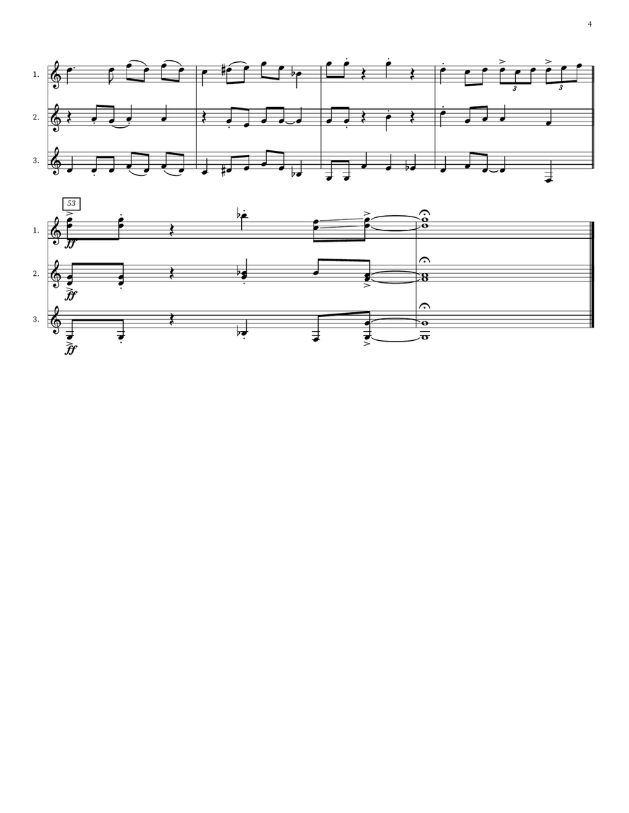 Blue-Eyed Billy-Bob Brown Blues Small Ensemble scores gallery preview page 4