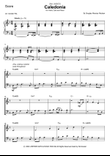Caledonia - Score Only