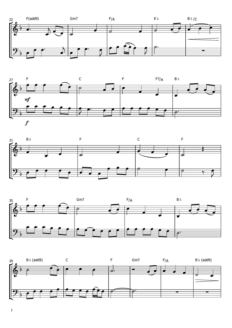 Caledonia - Score Only Caledonia - Score Only Piano Trio scores gallery preview page 2