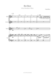Her Diary (Great Grandma's Diary) duet violin and piano