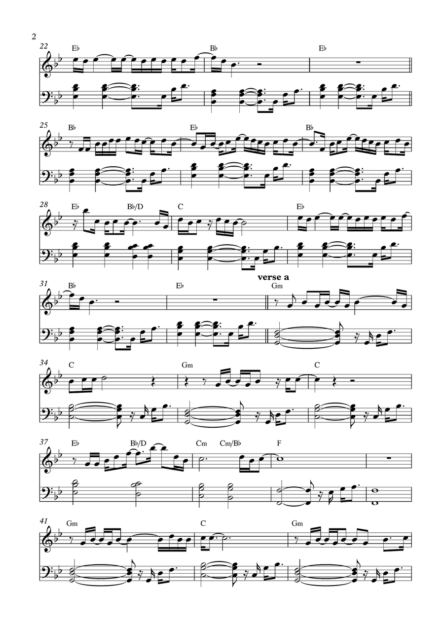 Rocket Man (I Think It's Gonna Be A Long Long Time) Piano Solo scores gallery preview page 2