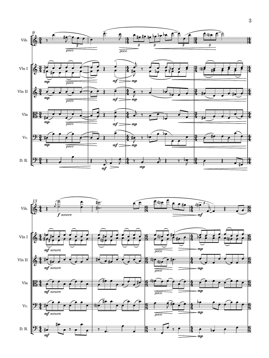 Sorores - Full Score Sorores - Full Score Cello scores gallery preview page 2