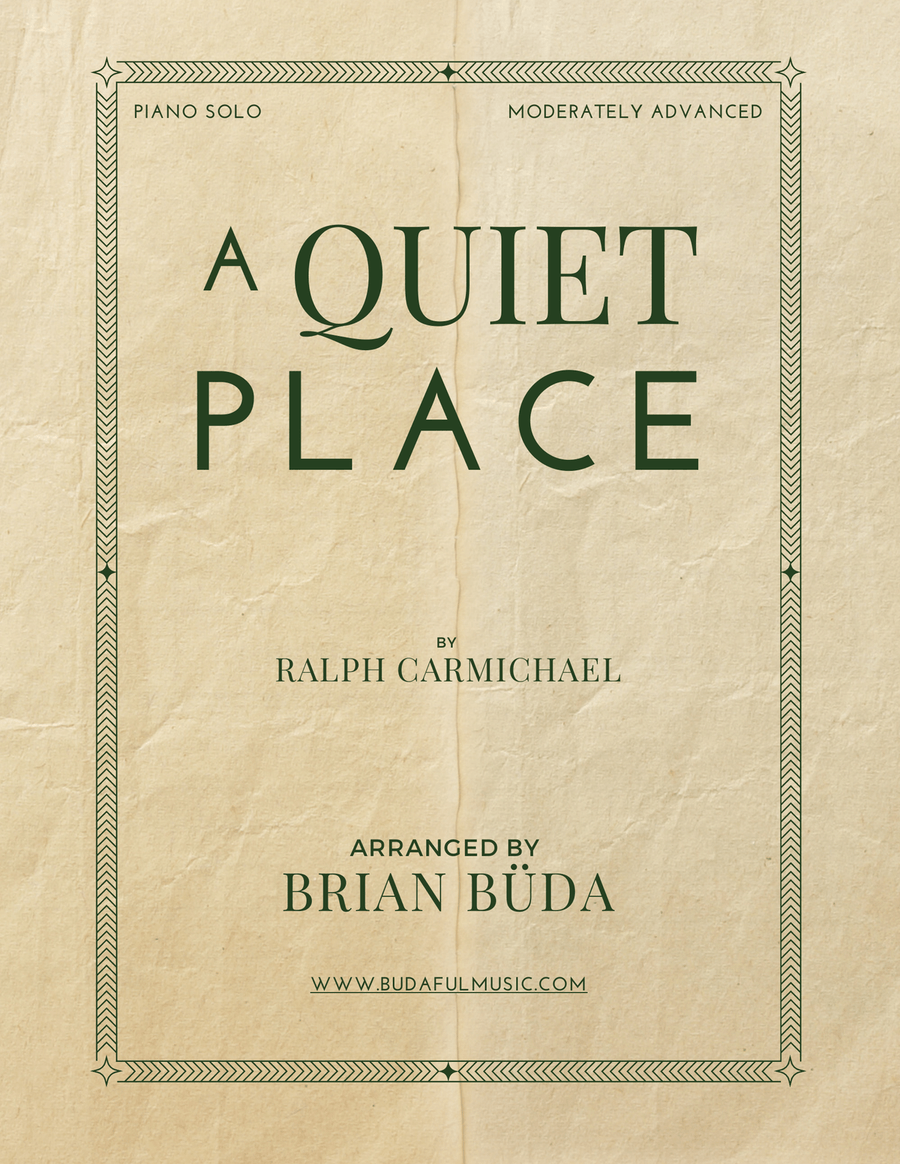 A Quiet Place Piano Solo scores gallery preview page 1