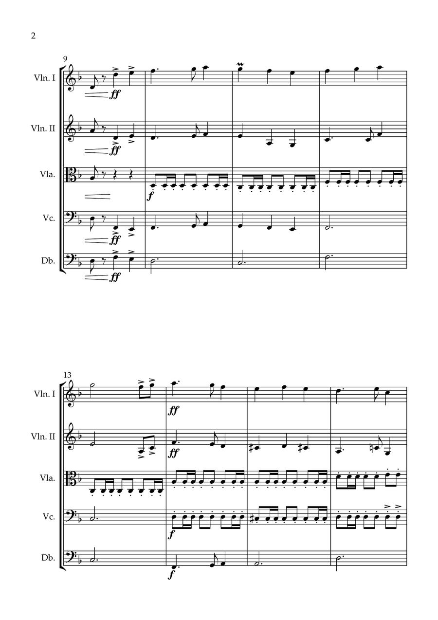 Pirates of The Caribbean Pirates of The Caribbean String Orchestra scores gallery preview page 2