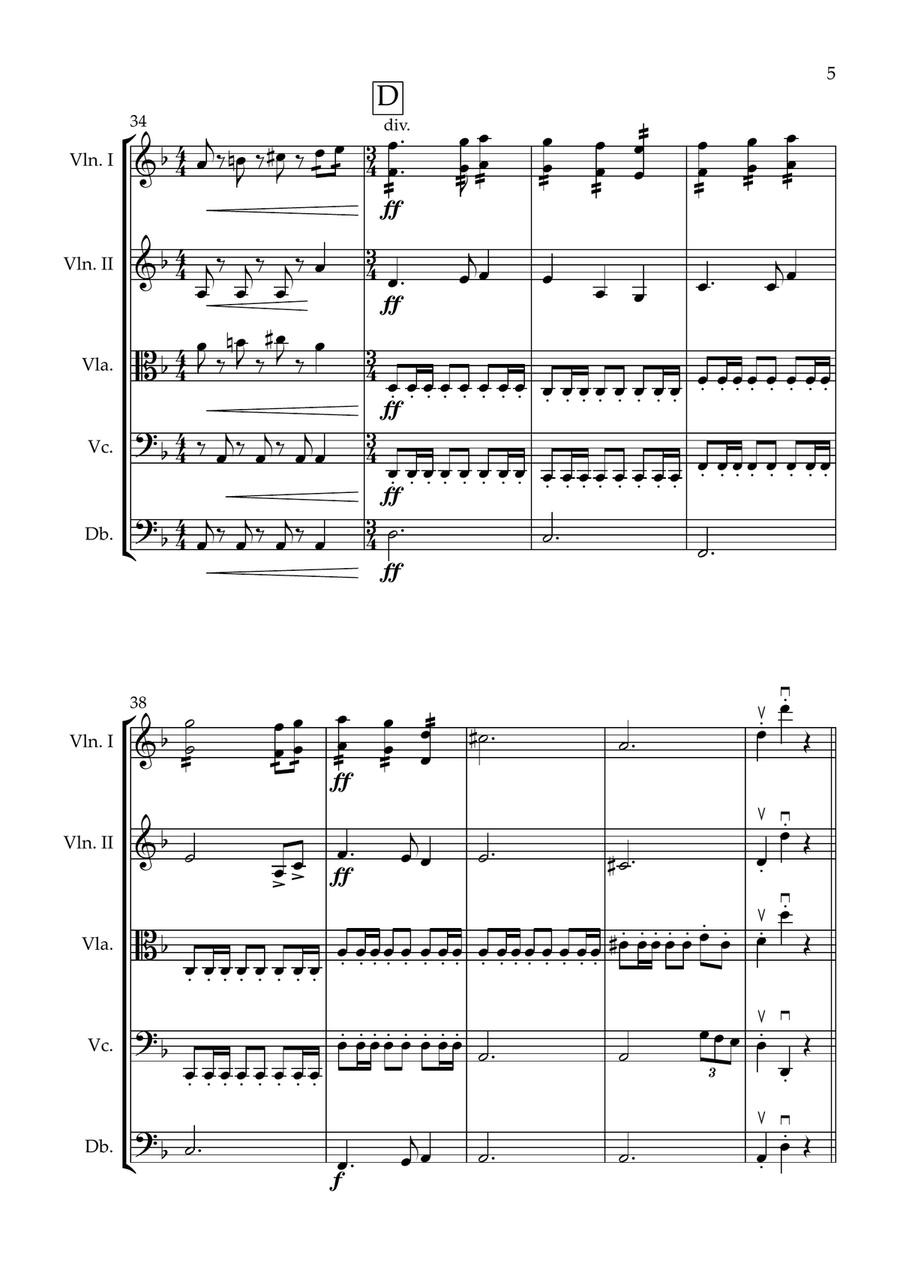 Pirates of The Caribbean Pirates of The Caribbean String Orchestra scores gallery preview page 5