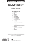 Rainforest - Conductor Score (Full Score)