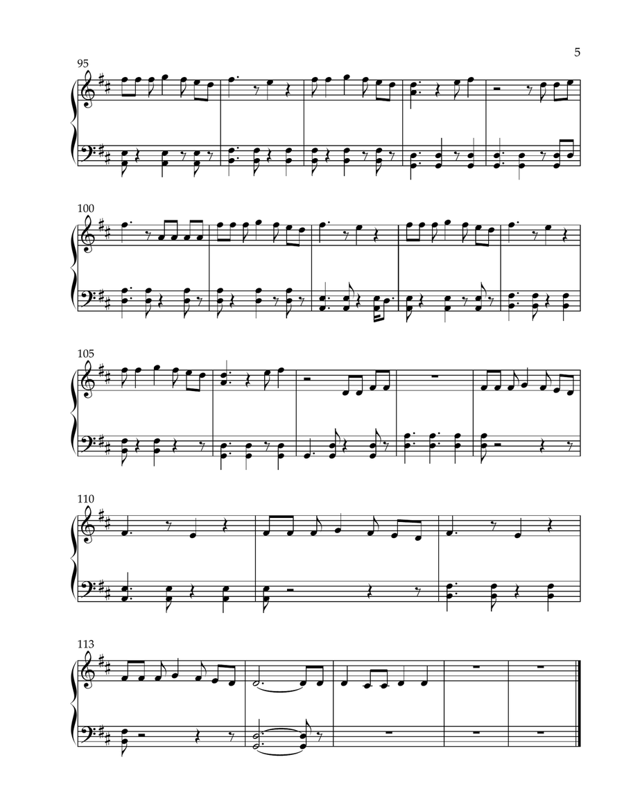 Photograph Photograph Easy Piano scores gallery preview page 5