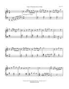 Come, Christians, Join to Sing Piano Solo scores gallery preview page 3