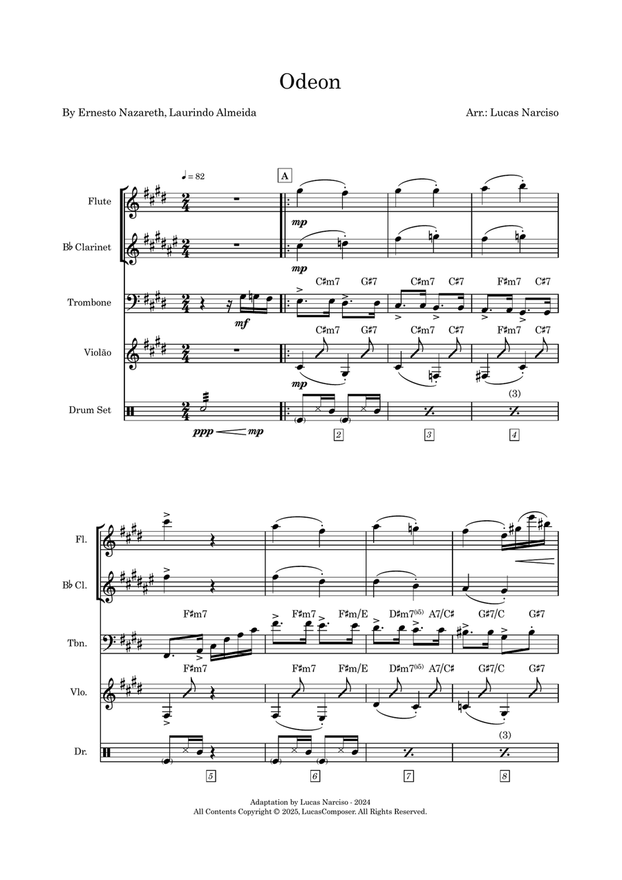 Odeon Odeon Small Ensemble scores gallery preview page 1
