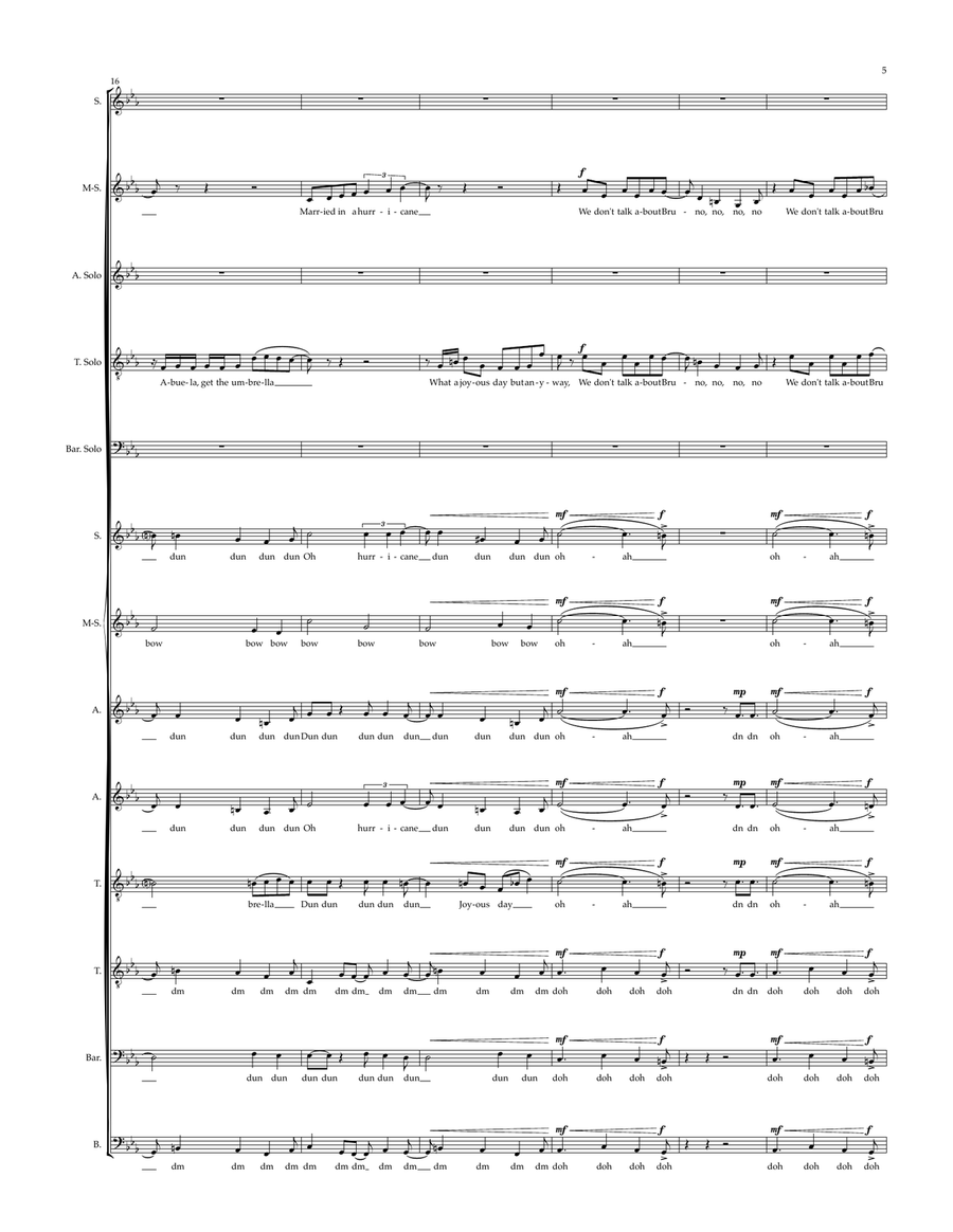 We Don't Talk About Bruno Divisi scores gallery preview page 5