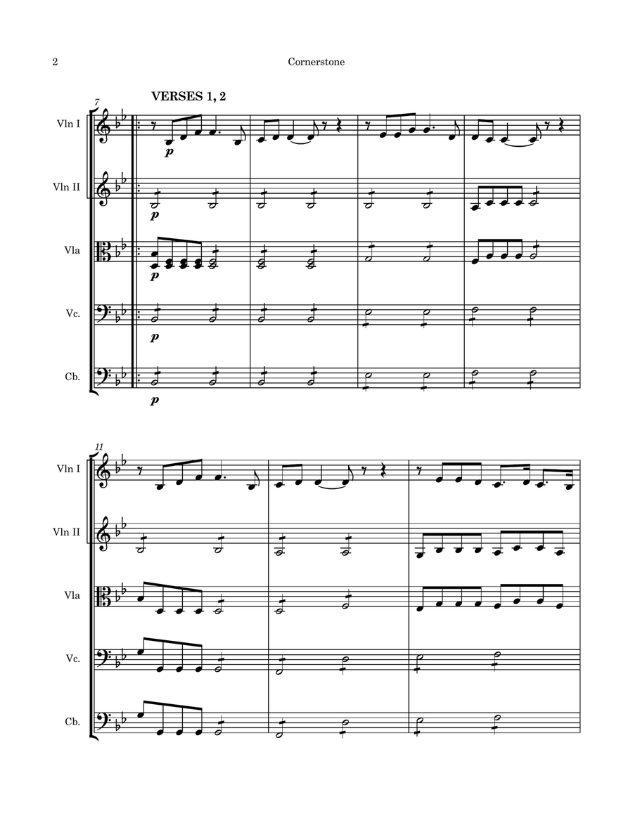Cornerstone Cornerstone String Orchestra scores gallery preview page 4