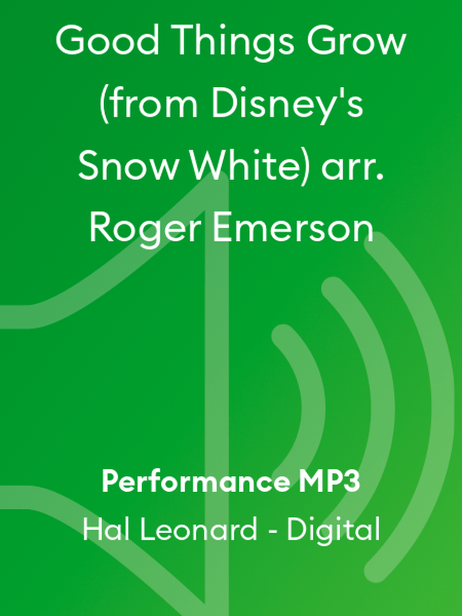 Good Things Grow (from Disney's Snow White) arr. Roger Emerson Choir scores gallery preview page 1