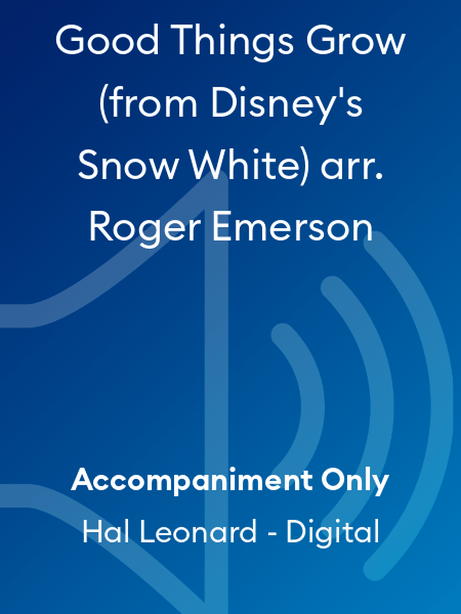 Good Things Grow (from Disney's Snow White) arr. Roger Emerson Choir scores gallery preview page 1