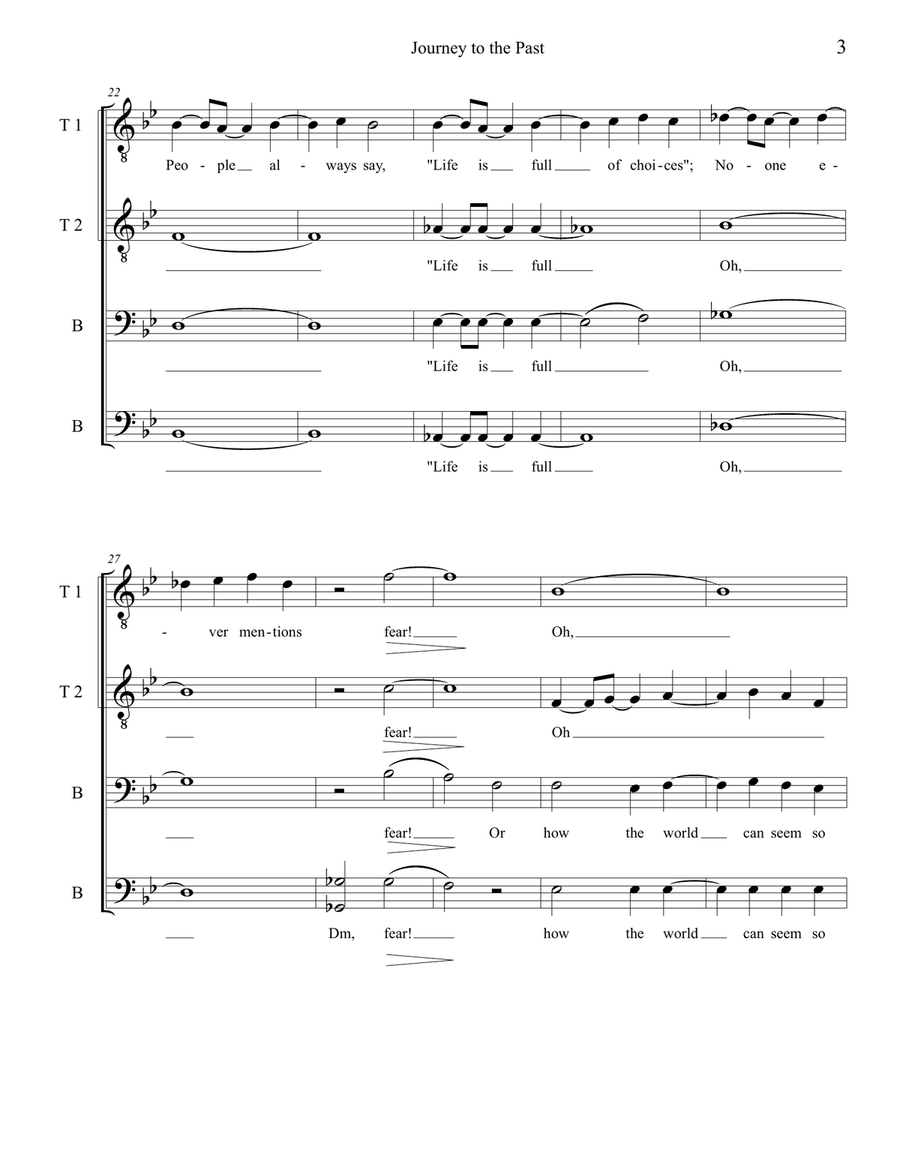 Journey To The Past Journey To The Past TTBB scores gallery preview page 3