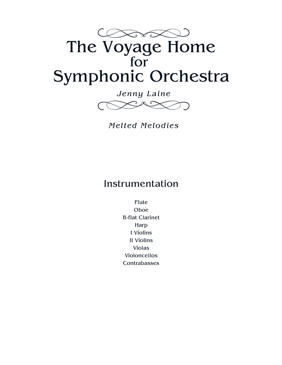 The Voyage Home Full Orchestra scores gallery preview page 2
