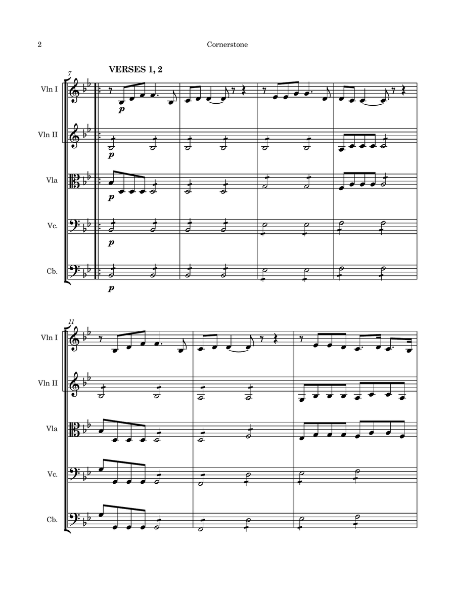 Cornerstone Cornerstone String Orchestra scores gallery preview page 4