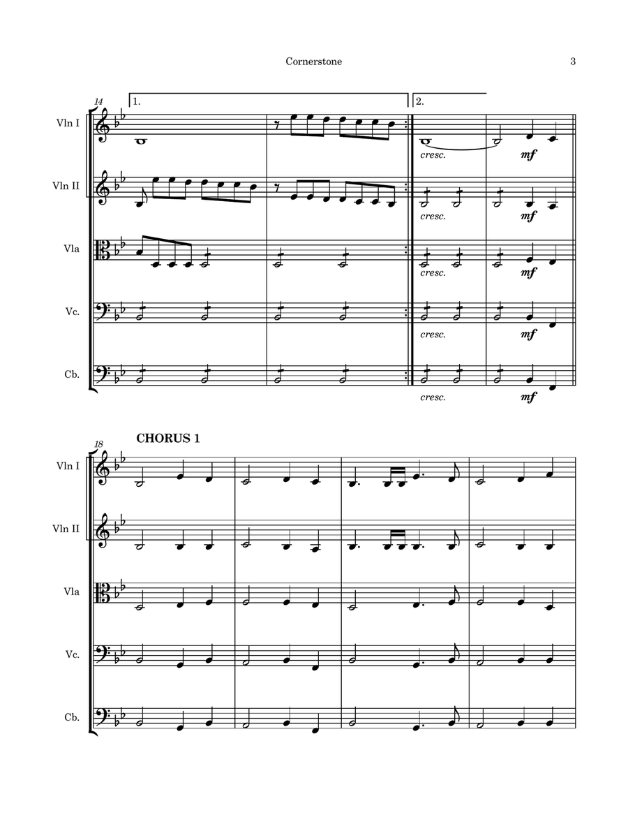 Cornerstone Cornerstone String Orchestra scores gallery preview page 5