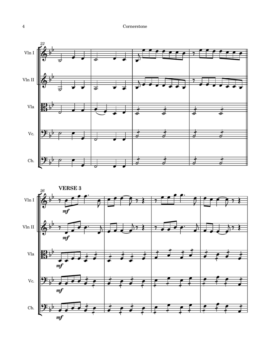 Cornerstone Cornerstone String Orchestra scores gallery preview page 6