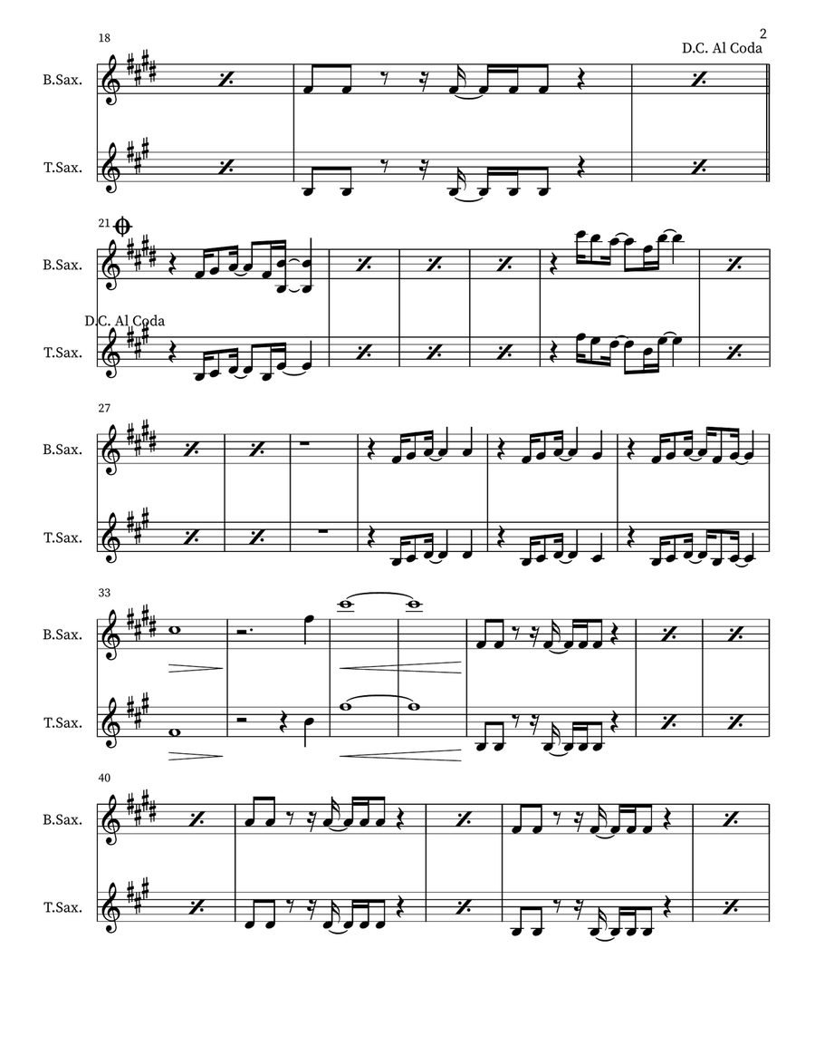 I Know You (Part Iii) I Know You (Part Iii) Woodwind Duet scores gallery preview page 2