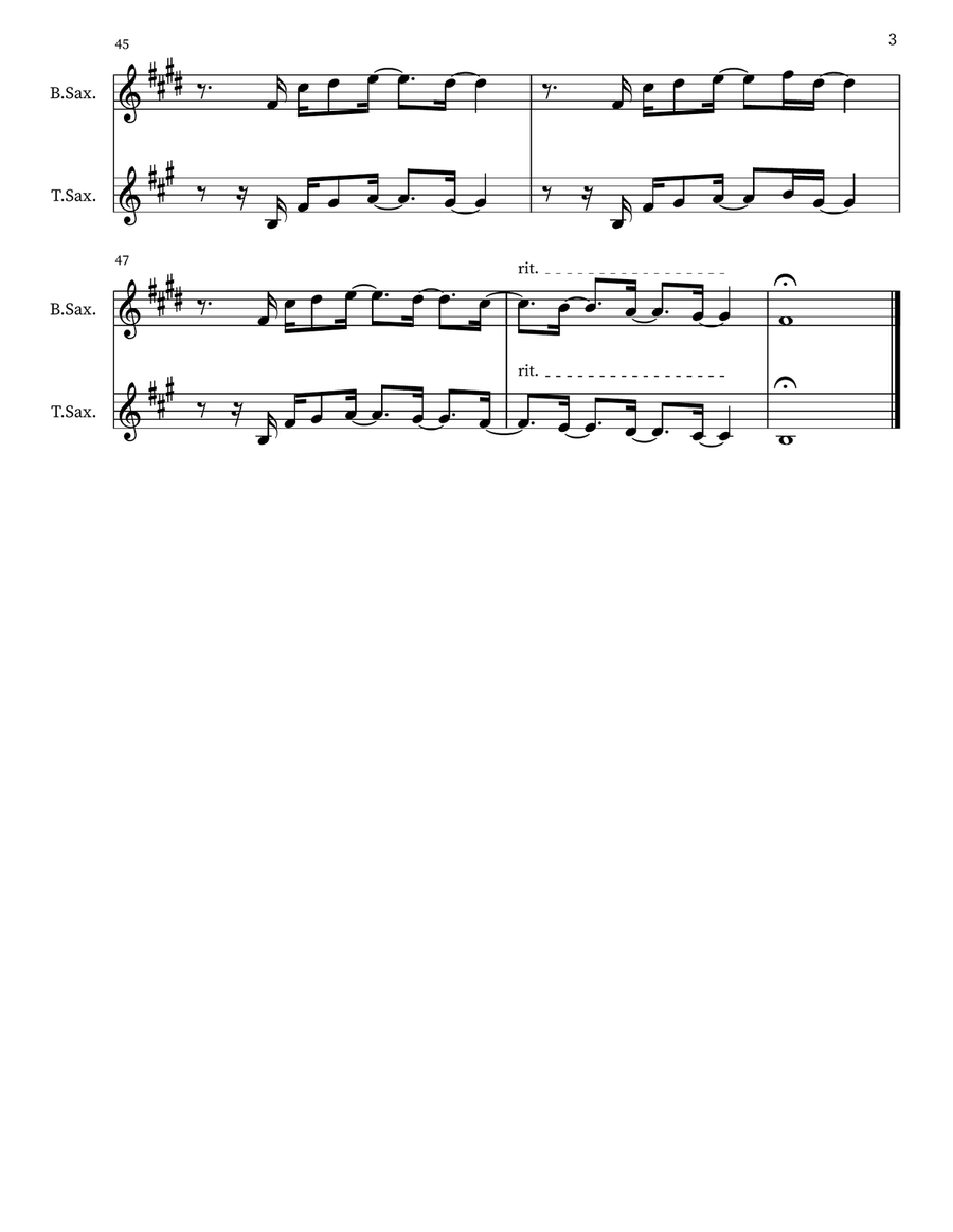 I Know You (Part Iii) I Know You (Part Iii) Woodwind Duet scores gallery preview page 3