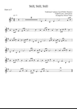 Still, Still, Still – French Horn and Piano Christmas Arrangement (No Chords)