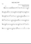 Still, Still, Still – Tuba and Piano Christmas Arrangement (With Chords)