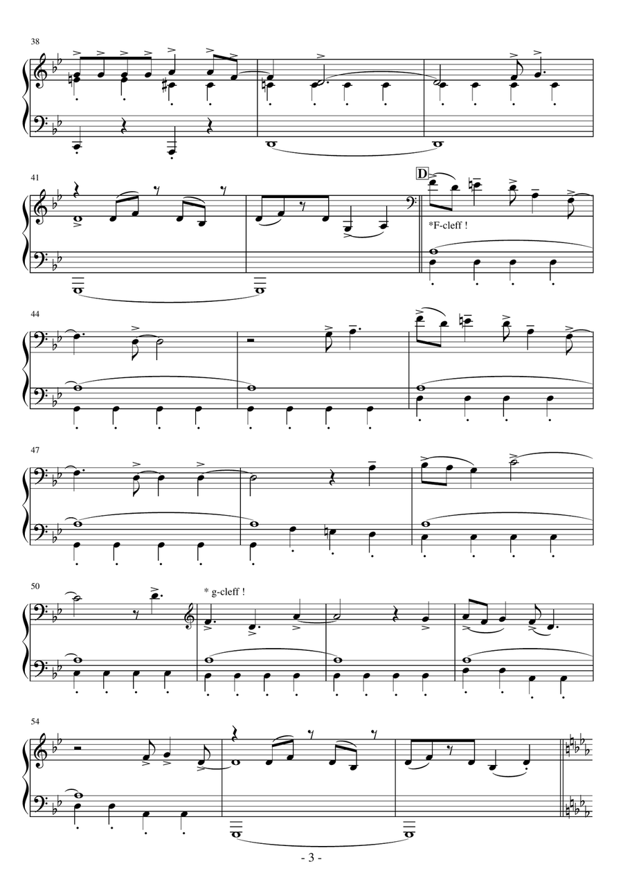 Martha My Dear Martha My Dear Easy Piano scores gallery preview page 3