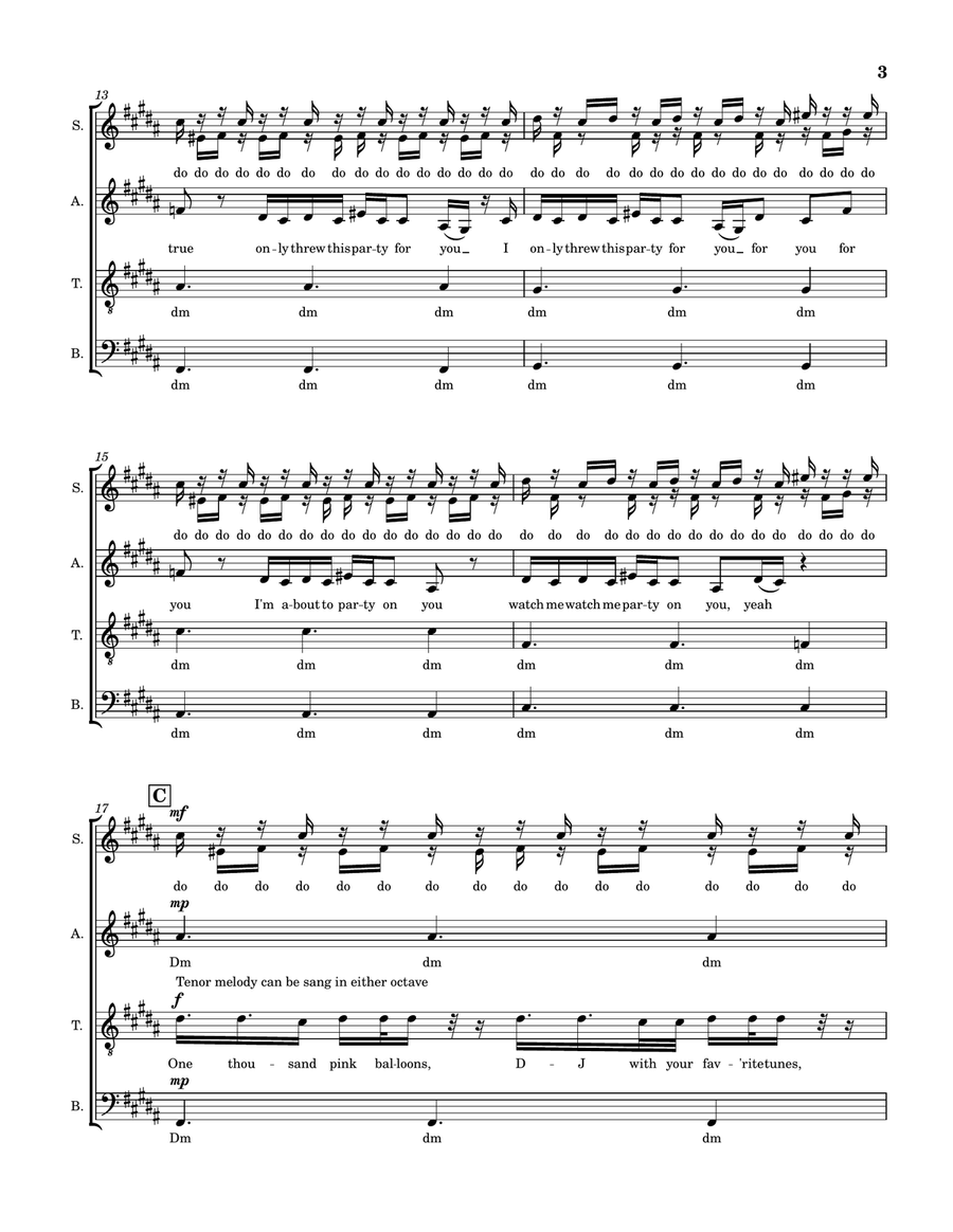 Party 4 U 4-Part scores gallery preview page 3