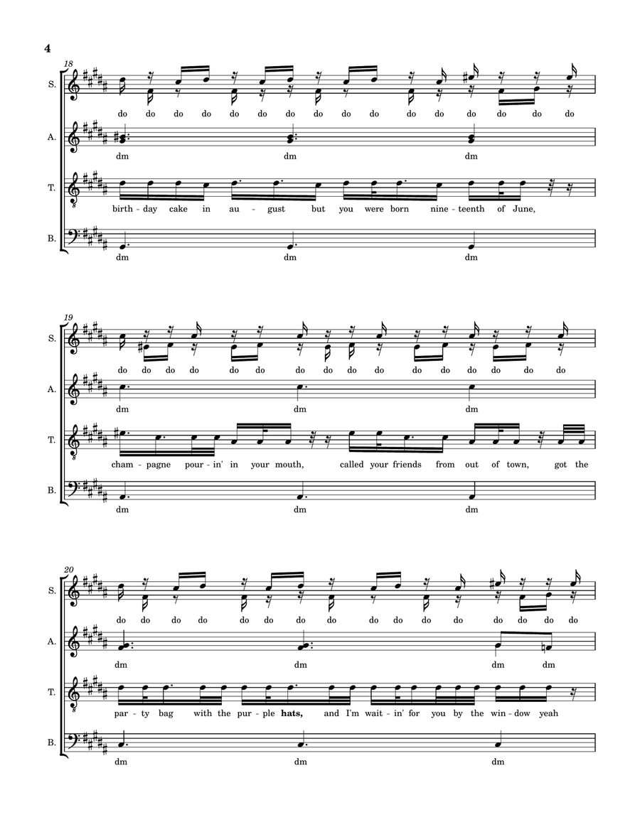 Party 4 U 4-Part scores gallery preview page 4