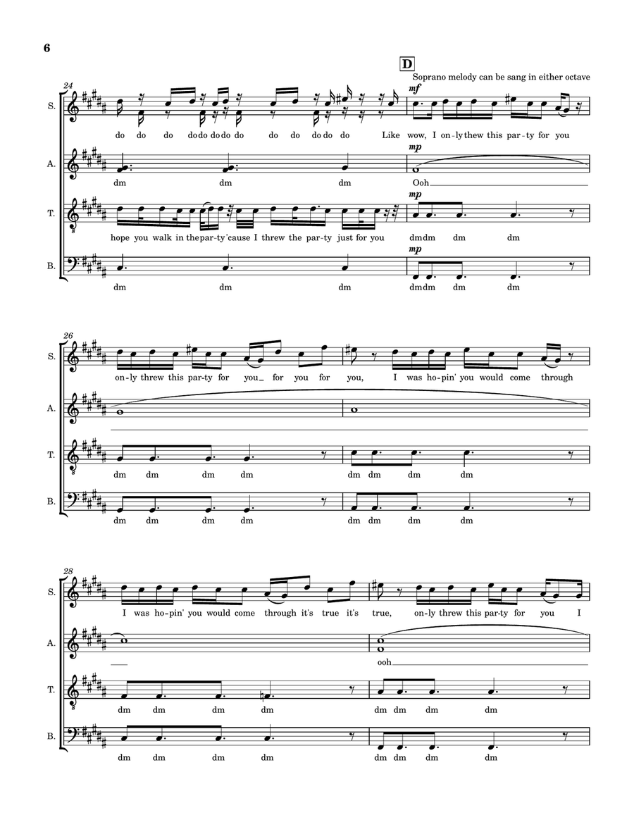 Party 4 U 4-Part scores gallery preview page 6