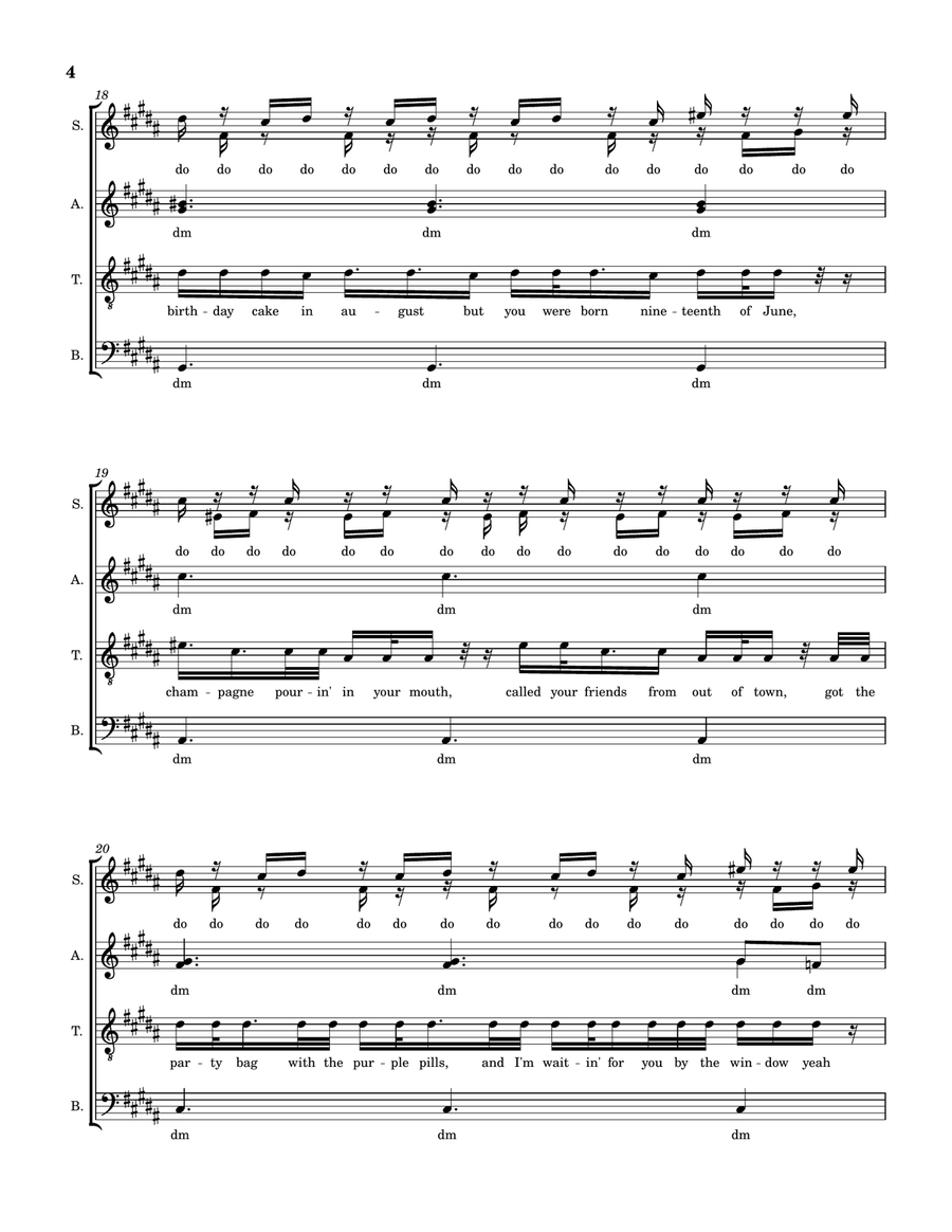 Party 4 U 4-Part scores gallery preview page 4