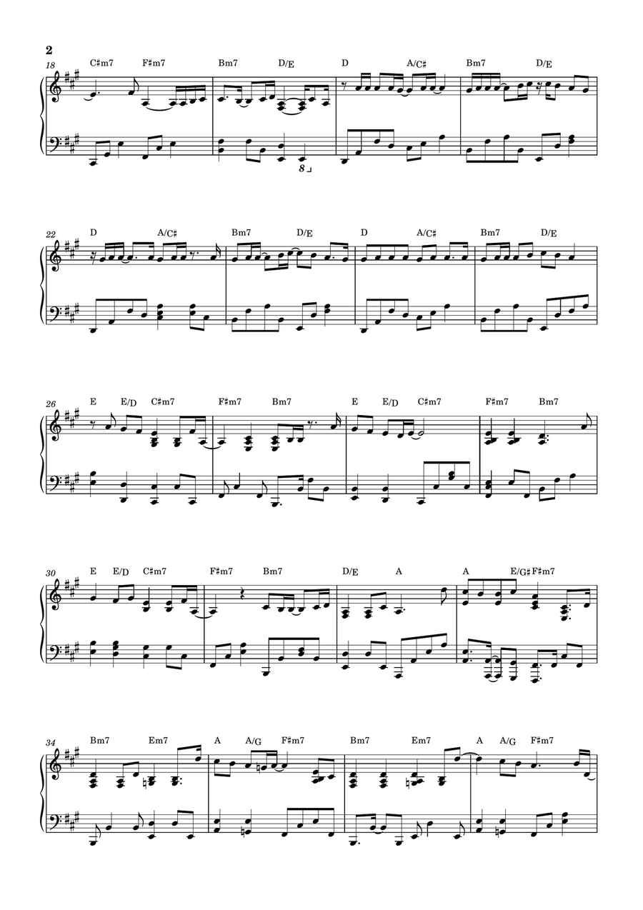 The Greatest Love Of All The Greatest Love Of All Piano, Vocal scores gallery preview page 3