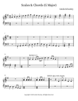 Scales & Chords (G Major)