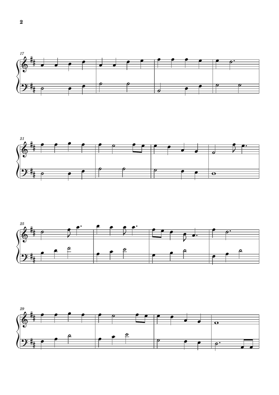 Let It Be Easy Piano scores gallery preview page 2