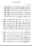 Te Deum H.146 for Brass Sextet
