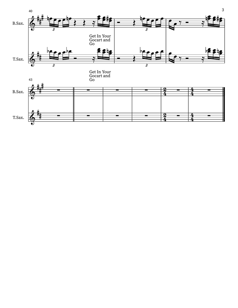Yes Yes Woodwind Duet scores gallery preview page 3