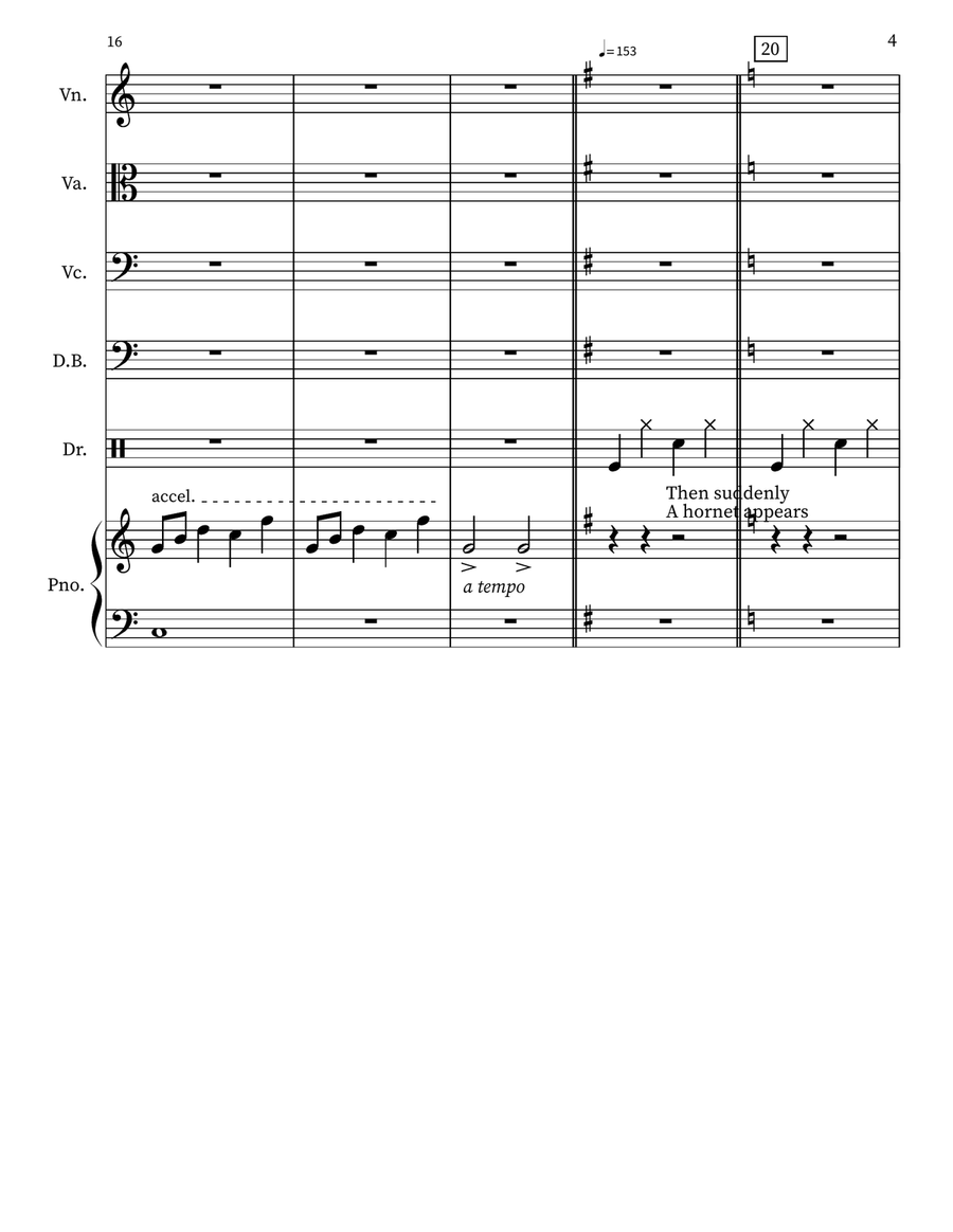 Blowing Wind Blowing Wind Piano scores gallery preview page 4