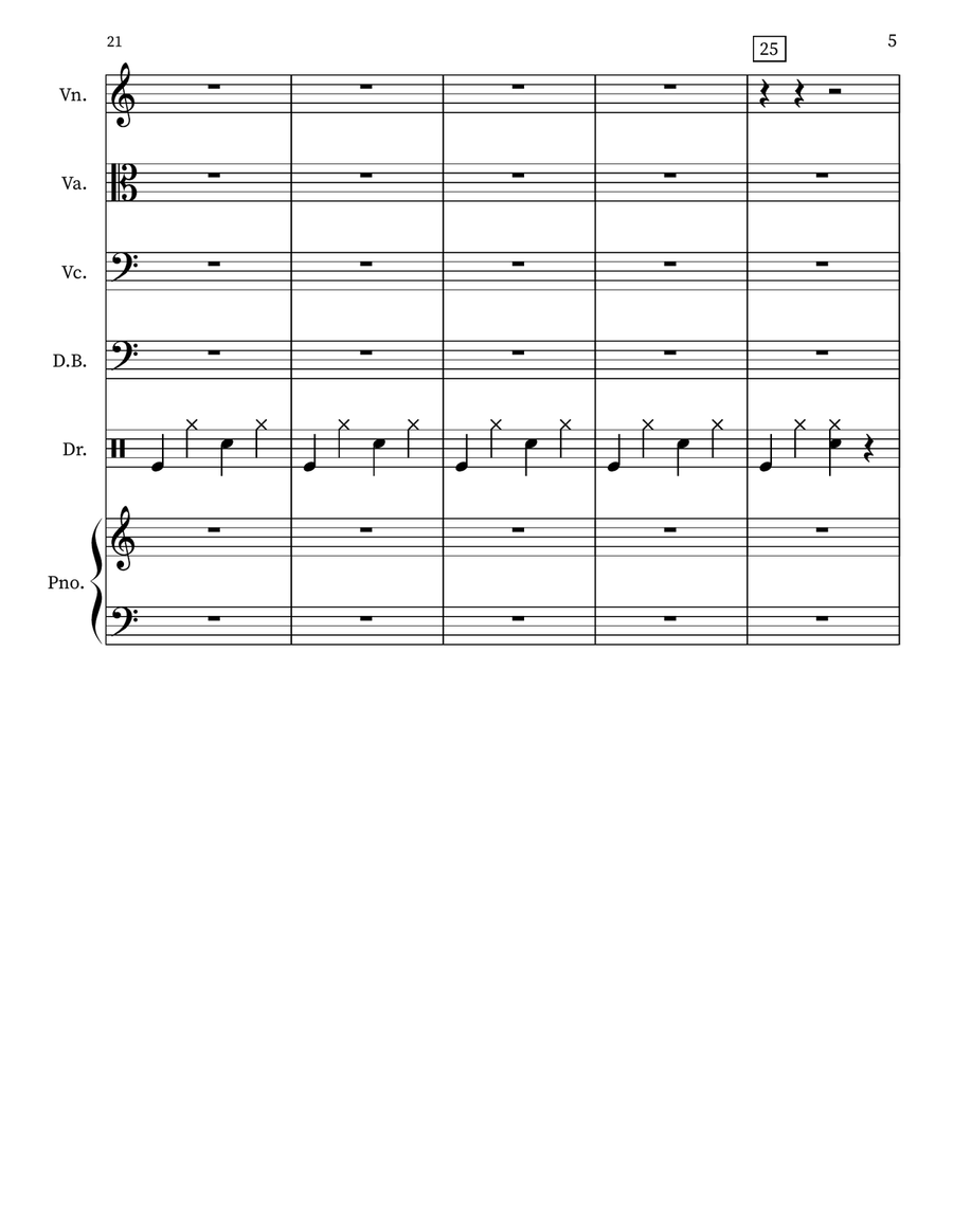 Blowing Wind Blowing Wind Piano scores gallery preview page 5