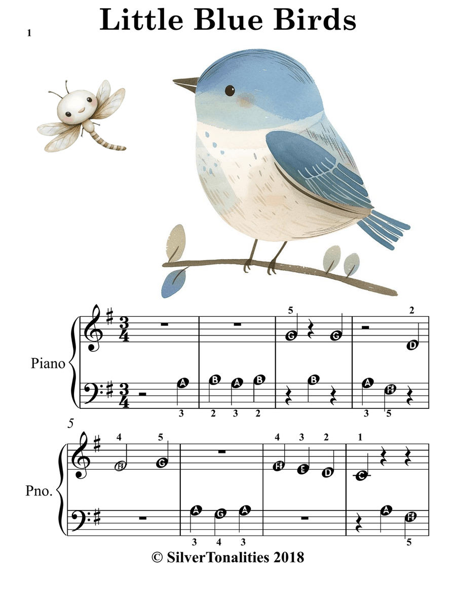There Might Be a Nice Little Birdie Out There for Beginner Piano Piano Method scores gallery preview page 3